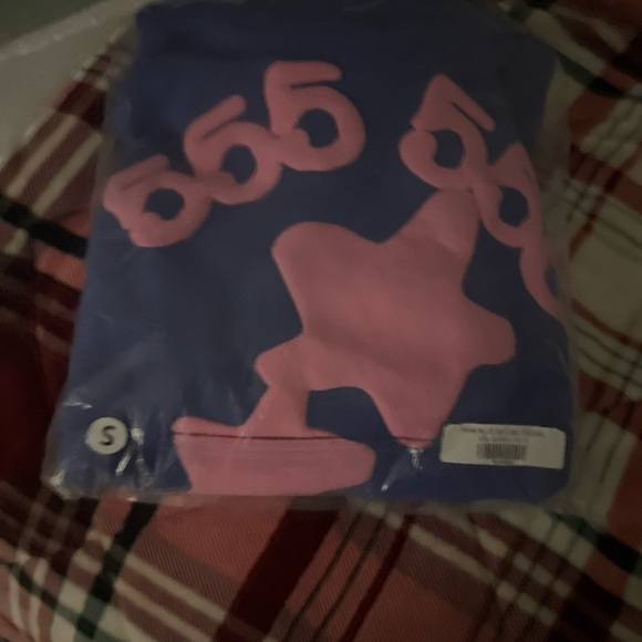 PINK AND BLUE SPYDER HOODIE SIZE SMALL BRAND NEW GOOD DEAL - Picture 3 of 3